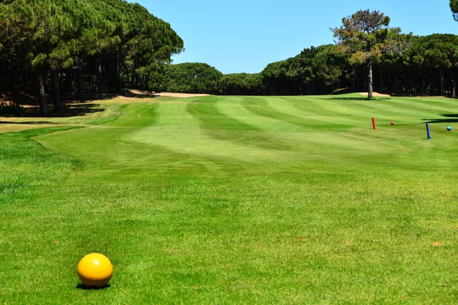 boules de départ golf