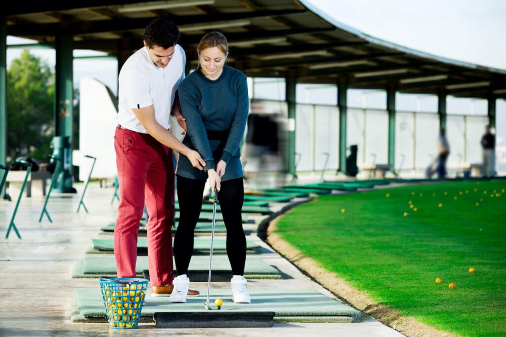 débutant golf cours d'initiation