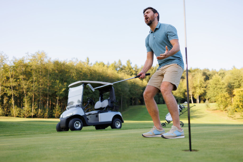 Combat mental au golf et yips