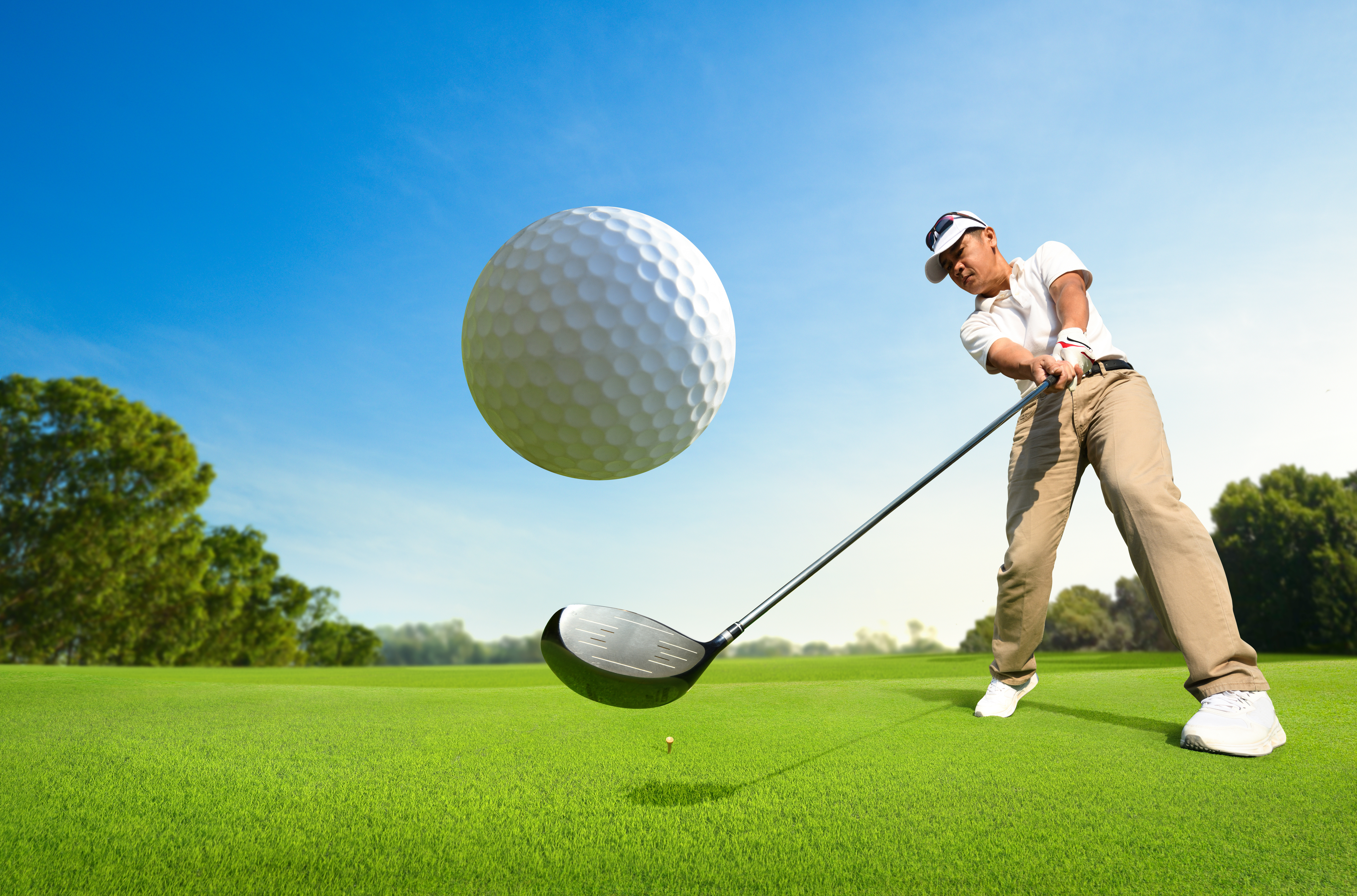 Conservation triangle swing golf