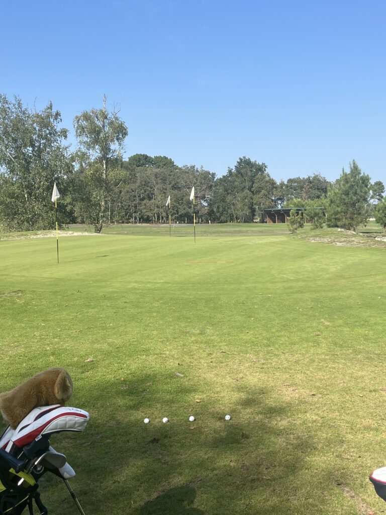 Exercice pédagogique chipping golf