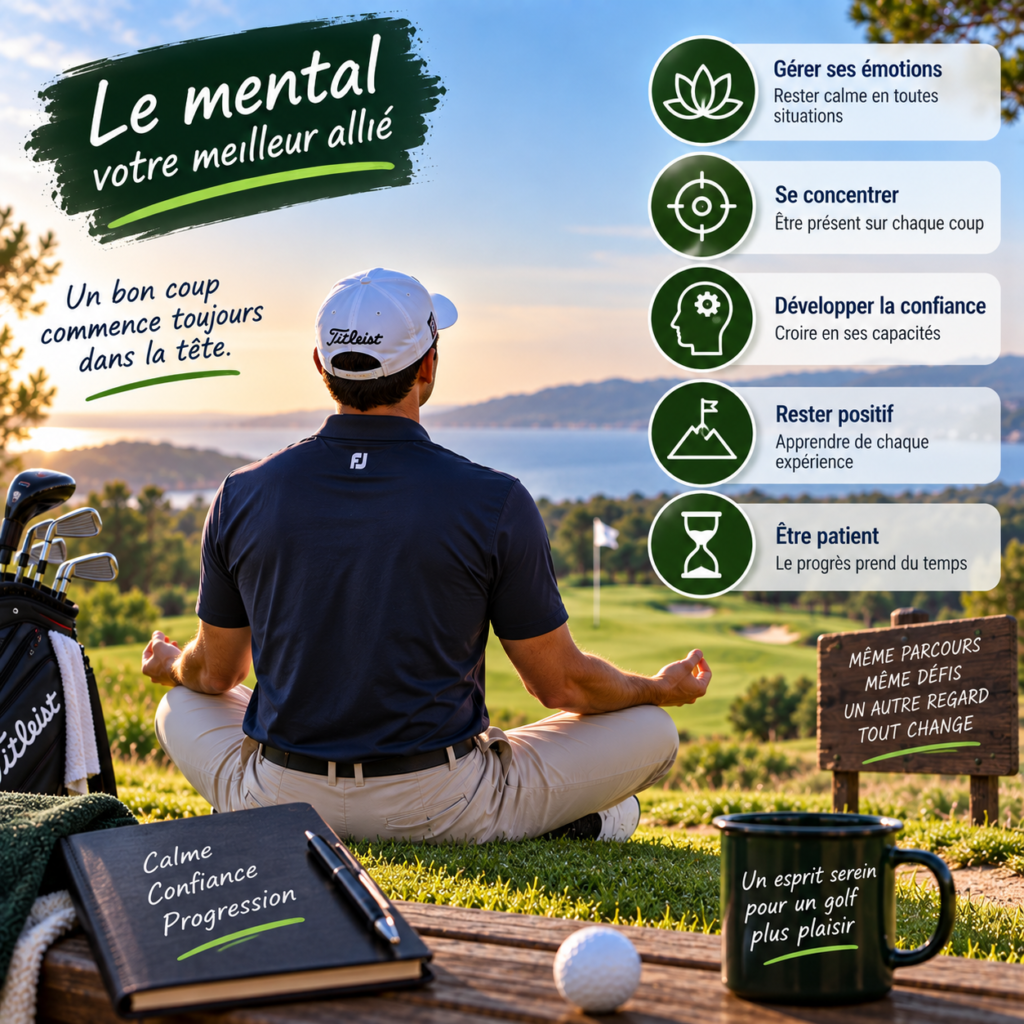 Avoir un mental de champion sur le parcours de golf