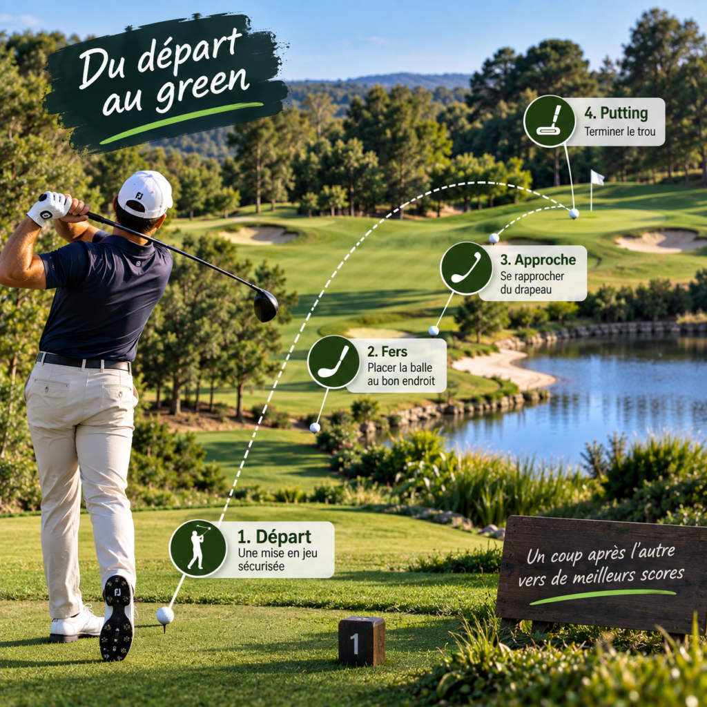 Du départ au green ou Tee to Green